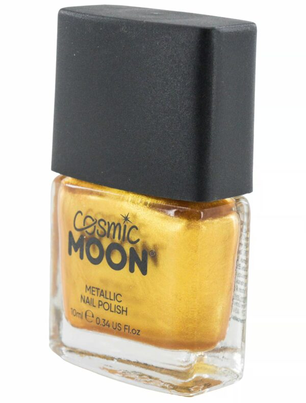 Nagellack metallic 14ml gold Schminke für Karneval & Fasching