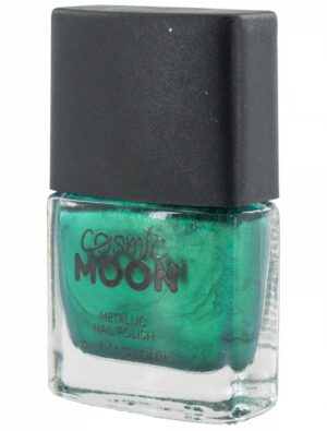 Nagellack metallic 14ml grün Schminke für Karneval & Fasching
