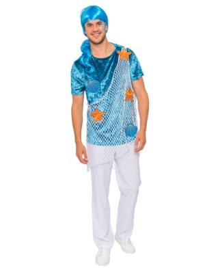 Oberteil König der Meere Herren türkis 2XL/3XL