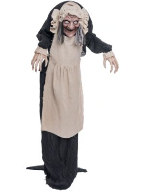 Oma Creepy mit Funktion Farbe: schwarz/grau