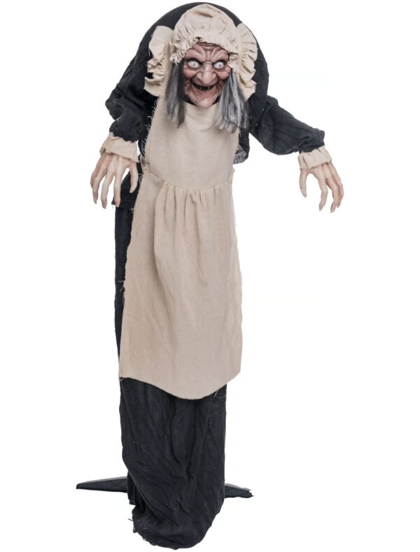 Oma Creepy mit Funktion Farbe: schwarz/grau