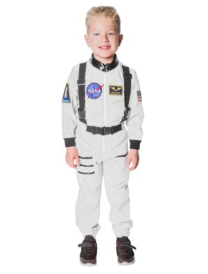 Overall Astronaut Kinder weiß