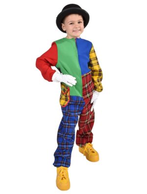 Overall Clown Kinder bunt 104-116 Farbe: bunt