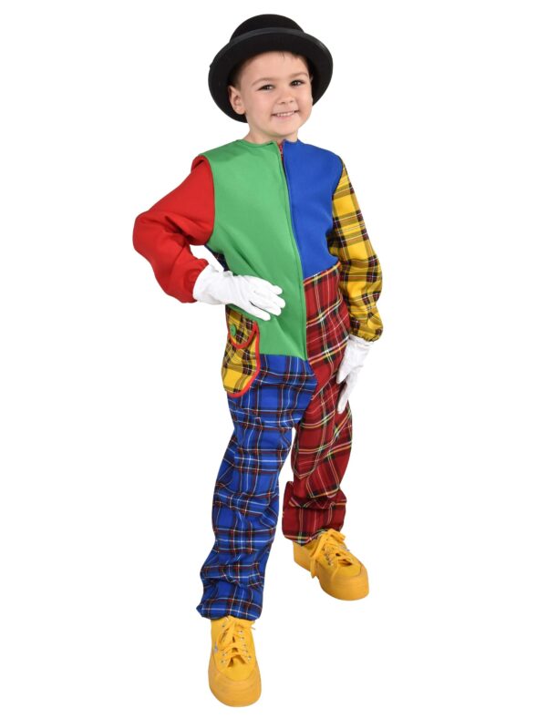 Overall Clown Kinder bunt 104-116 Farbe: bunt