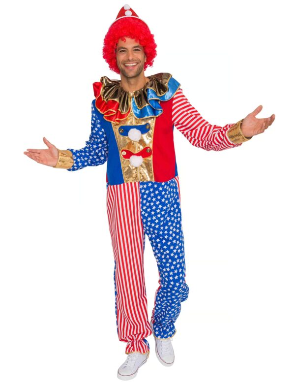 Overall Clown USA bunt L/XL Farbe: bunt