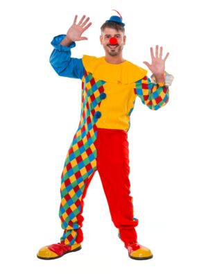 Overall Clown bunt S/M Farbe: bunt