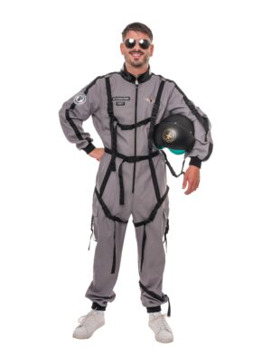 Overall Fallschirmspringer grau S