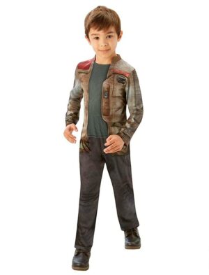 Overall Finn Star Wars VII Kinder Jungen rot/schwarz L