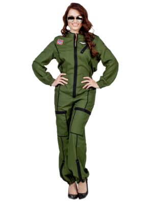Overall Jetpilotin oliv 34