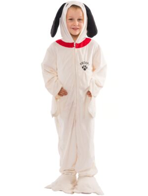 Overall Snoopy Plüsch Kinder weiß