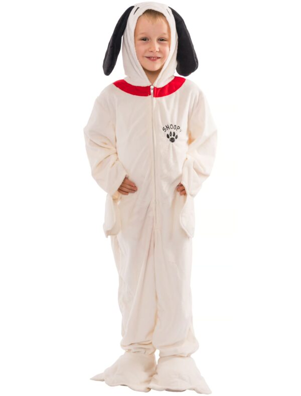 Overall Snoopy Plüsch Kinder weiß