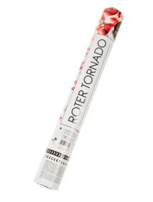 Party Popper 40 cm rot/silber