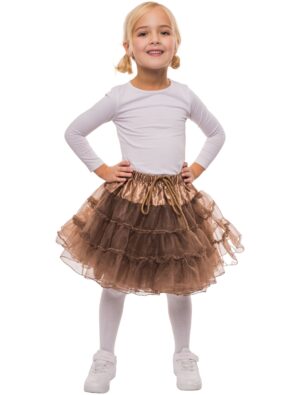 Petticoat Kinder braun one size