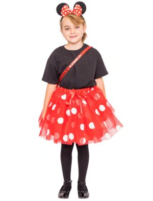 Petticoat Maus Kinder Farbe: rot/weiß
