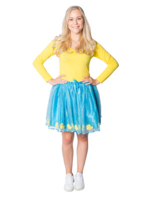 Petticoat mit Enten Erwachsene blau