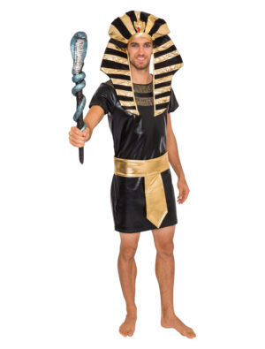 Pharao 2-tlg. Herren schwarz/gold XL