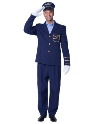 Pilot 2-tlg. blau 3XL