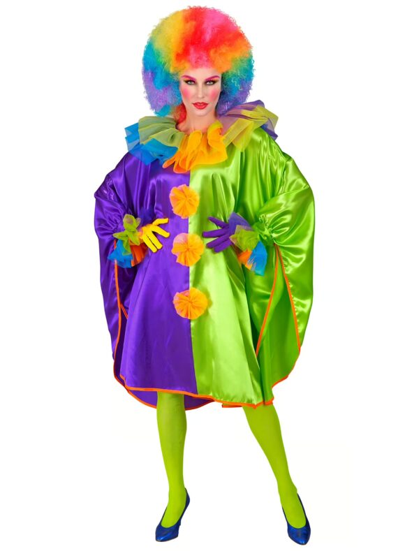 Poncho Clown bunt one size Farbe: bunt