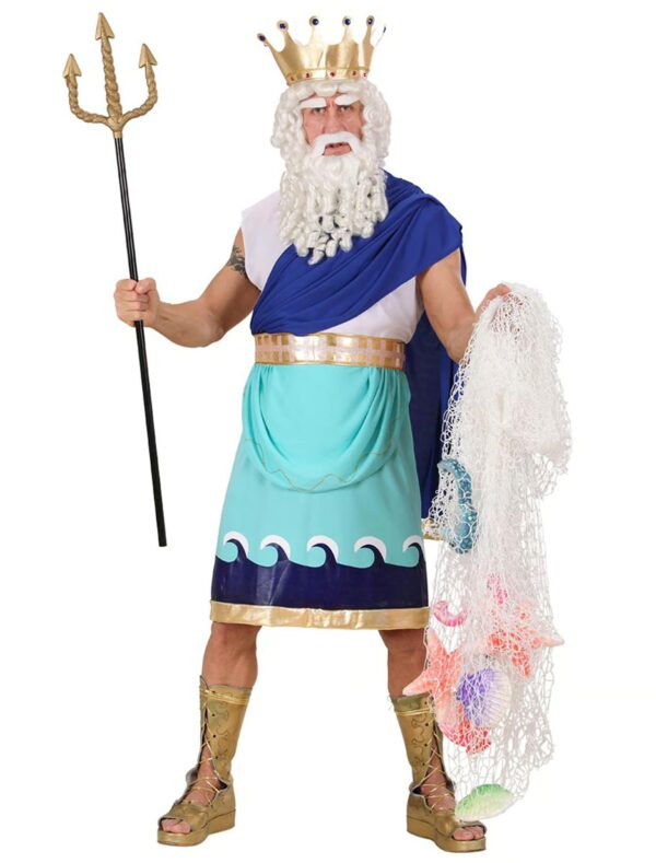 Poseidon Herren 3tlg. M Farbe: blau/weiß