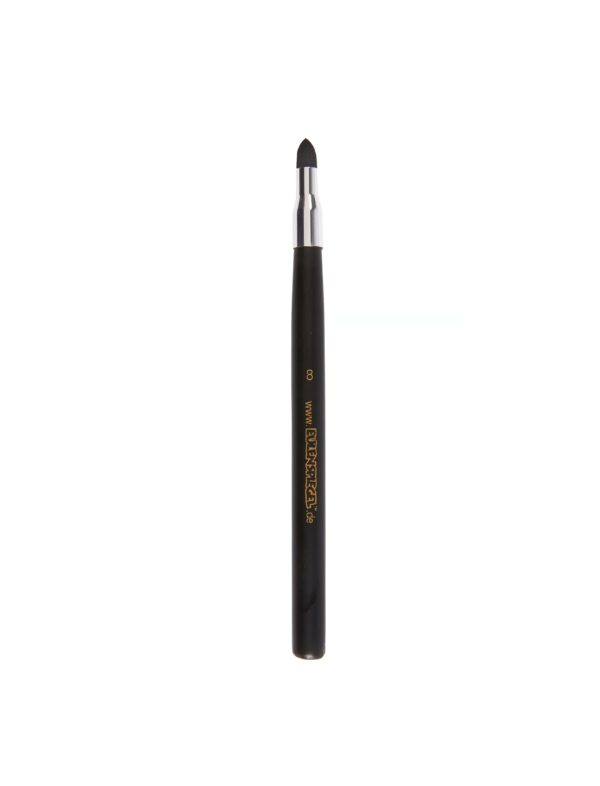 Profi-Pinsel Pointer (Gr. 8) Schminke für Karneval & Fasching Farbe: schwarz