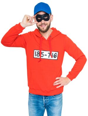 Pullover Safeknacker Herren rot 2XL/3XL