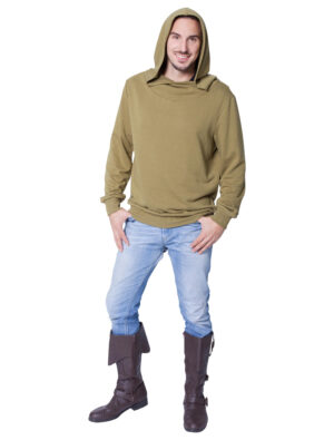 Pullover mit Kapuze grün L/XL