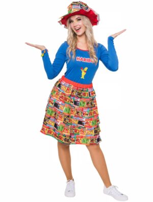 Rock HARIBO Tütchen Damen bunt S/M Farbe: bunt