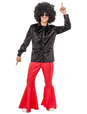 Schlaghose Herren pink 50