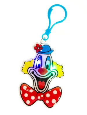 Schlüsselanhänger Deiters Clown blinkend Farbe: mehrfarbig