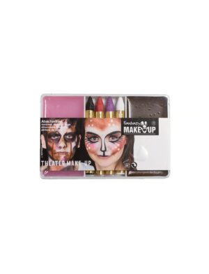 Schmink Set Reh Schminke für Karneval & Fasching Farbe: braun