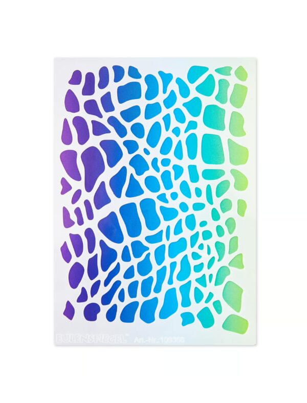 Schminkschablone Reptil transparent