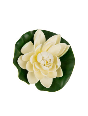Seerose 17cm Farbe: cremeweiß