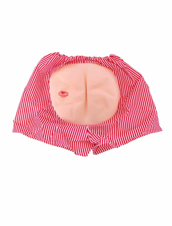 Shorts mit Hintern Farbe: rot/weiß