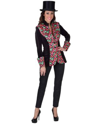 Showjacke Star Damen bunt XL Farbe: bunt