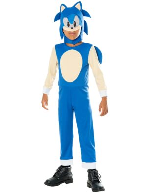 Sonic the Hedgehog Deluxe 2-tlg. Kinder blau 7-8 Jahre