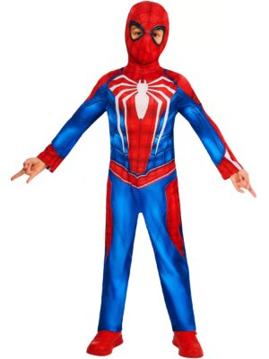 Spider-Man 2-tlg. Kinder rot/blau 7-8 Jahre