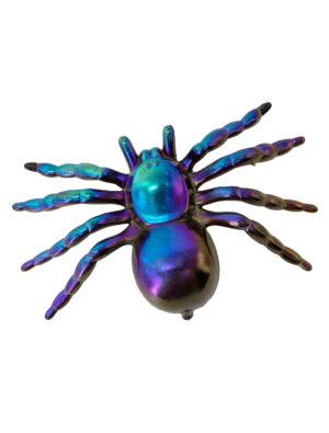 Spinne metallic bunt Farbe: mehrfarbig