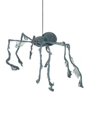 Spinne zum Aufhängen 112cm Farbe: grau