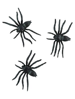 Spinnen 12 Stk. Farbe: schwarz