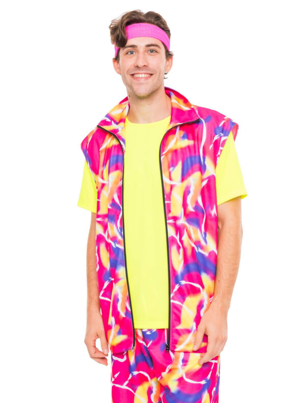 Sport Weste gemustert Herren bunt 2XL/3XL Farbe: bunt