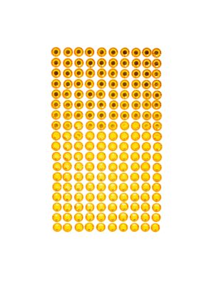 Strasssticker 180 Stk. gold Schminke für Karneval & Fasching