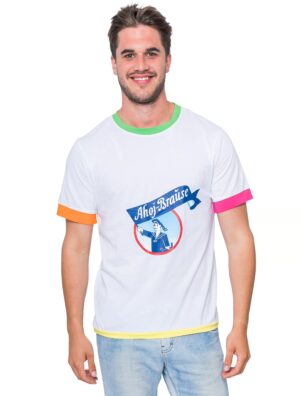 T-Shirt Ahoj-Brause Herren weiß 5XL