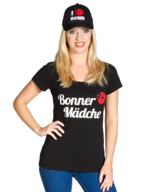 T-Shirt Bonner Mädche schwarz M
