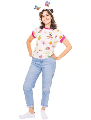 T-Shirt HARIBO Tropifrutti Damen bunt L Farbe: bunt