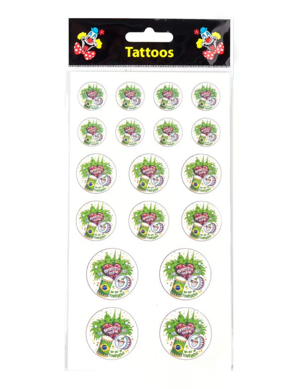 Tattoos Motto Logo 2012/2013 Farbe: grün