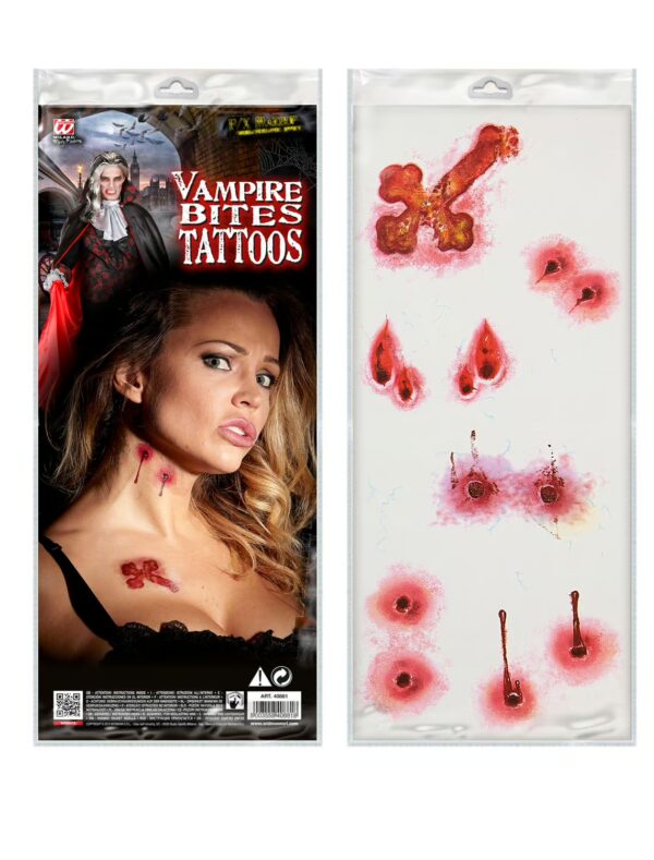 Tattoos Vampirbisse bunt Farbe: bunt