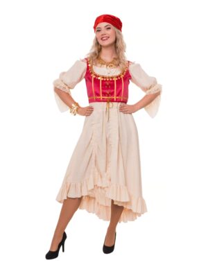 Top Wahrsagerin Samtoptik Damen pink XS