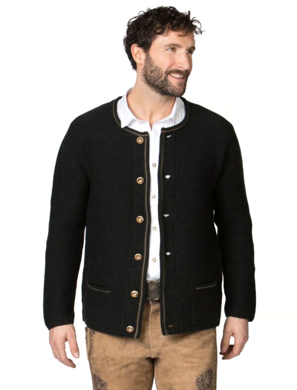 Trachtenjacke Martin Herren anthrazit 54