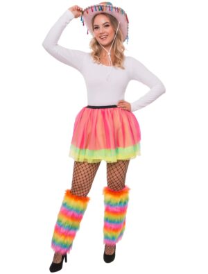 Tüllrock Damen bunt one size Farbe: bunt