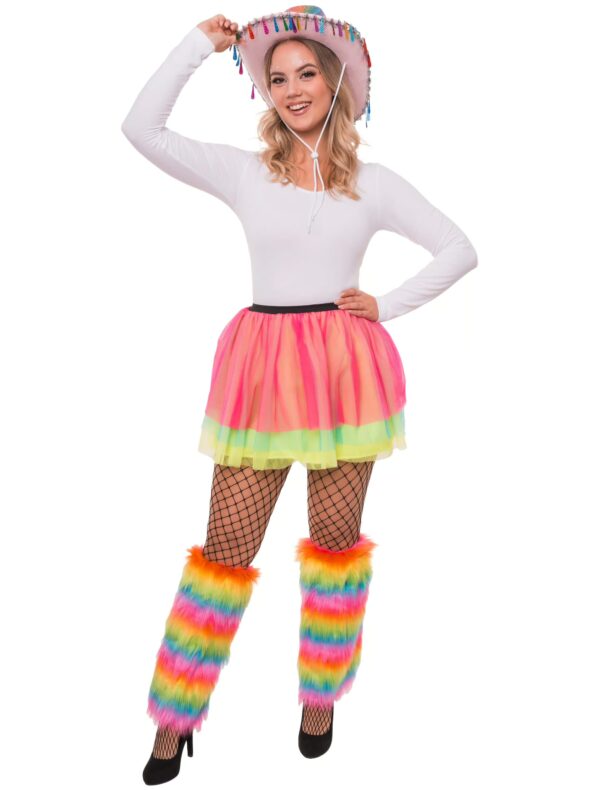 Tüllrock Damen bunt one size Farbe: bunt